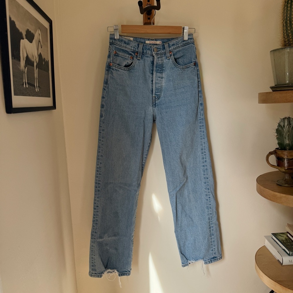 Levi’s Ribcage Straight Denim Jeans